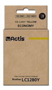 Actis KB-1280Y ink for Brother printer; Brother LC-1280Y replacement; Standard; 19 ml; yellow