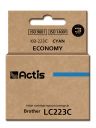 Actis KB-223C ink for Brother printer; Brother LC223C replacement; Standard; 10 ml; cyan