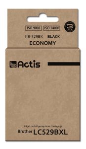 Actis KB-529BK ink for Brother printer; Brother LC529Bk replacement; Standard; 58 ml; black