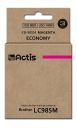 Actis KB-985M ink for Brother printer; Brother LC985M replacement; Standard; 19.5 ml; magenta