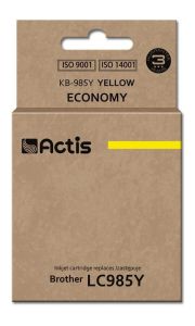 Actis KB-985Y ink for Brother printer; Brother LC985Y replacement; Standard; 19.5 ml; yellow