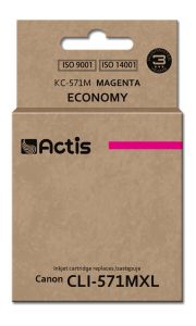 Actis KC-571M ink for Canon printer; Canon CLI-571M replacement; Standard; 12 ml; magenta