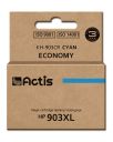 Actis KH-903CR ink for HP printer; HP 903XL T6M03AE replacement; Standard; 12 ml; cyan - New Chip