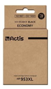 Actis KH-953BKR ink for HP printer; HP 953XL L0S70AE replacement; Standard; 50 ml; black - New Chip