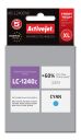 Activejet AB-1240CNX ink for Brother printer; Brother LC1220Bk/LC1240Bk replacement; Supreme; 12 ml; cyan