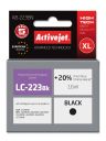 Activejet AB-223BN ink for Brother printer; Brother LC223Bk replacement; Supreme; 16 ml; black