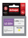 Activejet AB-223YN ink for Brother printer; Brother LC223Y replacement; Supreme; 10 ml; yellow
