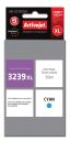 Activejet AB-3239CNX ink for Brother printer; Brother LC3239XLC replacement; Supreme; 50 ml; cyan