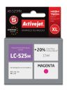 Activejet AB-525MN ink for Brother printer; Brother LC525M replacement; Supreme; 15 ml; magenta