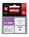 Activejet AB-900CN ink for Brother printer; Brother LC900C replacement; Supreme; 17.5 ml; cyan