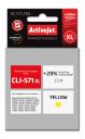 Activejet AC-571YRX ink for Canon printer; Canon CLI-571Y XL replacement; Premium; 11 ml; yellow
