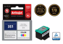 Activejet AH-351R ink for HP printer; HP 351 CB337EE replacement; Premium; 9 ml; color