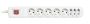 Activejet APN-8G/1,5M-GR power strip with cord