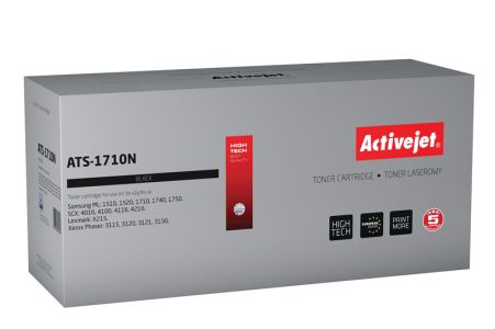 Activejet ATS-1710N toner for Samsung ML-1710D3. Xerox 109R00725. Lexmark 0018S0090