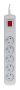 Activejet grey power strip with cord ACJ COMBO 5G/3M/BEZP. AUT/S