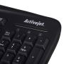 Activejet K-3113 membrane wired keyboard