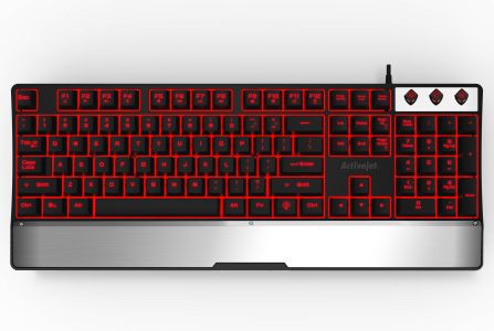 Activejet membrane gaming keyboard
