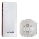 Activejet PowerBank 10000mAh + kabel