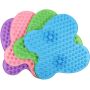 Acupressure foot massage mat - green