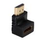 Adapter Akyga AK-AD-01 (HDMI F - HDMI M; kolor czarny)