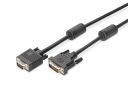 Adapter Assmann AK-320300-020-S (D-Sub (VGA) M - DVI-I M; 2m; kolor czarny)