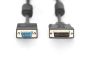 Adapter Assmann AK-320300-020-S (D-Sub (VGA) M - DVI-I M; 2m; kolor czarny)