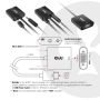 adapter club3D CAC-1302 (0.5 m HDMI Type A (Standard) VGA (D-Sub) Black)