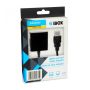 Adapter IBOX IAHV01 (HDMI M - D-Sub (VGA) F; 1m; kolor czarny)