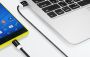 ADATA 1m, USB2.0-A/USB2.0 Micro-B USB cable USB A Micro-USB B Black