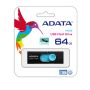 ADATA UV220 USB flash drive 64 GB USB Type-A 2.0 Black,Blue
