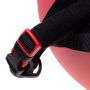 Adjustable helmet for a child on a bicycle / rollers - red, size M 