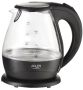 Adler AD 1224 electric kettle 1.5 L Black,Transparent 2000 W