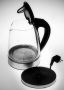 Adler AD 1225 electric kettle 1.7 L Black,Stainless steel,Transparent 2200 W