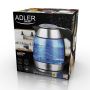 Adler AD 1246 electric kettle 1.8 L Stainless steel,Transparent 2200 W