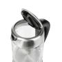 Adler AD 1247 NEW electric kettle 1.7 L Hazelnut,Stainless steel,Transparent 2200 W
