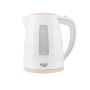 Adler AD 1264 electric kettle 1.7 L Hazelnut,White 2200 W