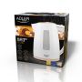 Adler AD 1264 electric kettle 1.7 L Hazelnut,White 2200 W