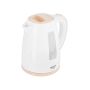 Adler AD 1264 electric kettle 1.7 L Hazelnut,White 2200 W