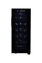Adler AD 8075 wine cooler Thermoelectric wine cooler Freestanding Black, Transparent 12 bottle(s)