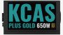 Aerocool KCAS PLUS GOLD 650W power supply unit 20+4 pin ATX Black