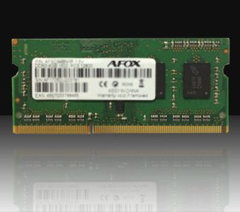 AFOX SO-DIMM DDR3 2X8GB 1600MHZ MICRON CHIP LV 1,35V AFSD316BK1LD
