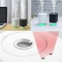 Air humidifier with sensor - black