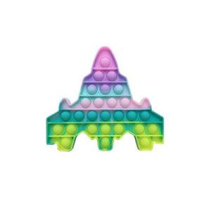 Airplane shaped anti-stress sensory toy