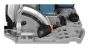 AKITA DHS783T2JU portable circular saw 2x 18V 5Ah MAKPAC Black, Blue