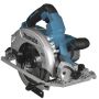 AKITA DHS783T2JU portable circular saw 2x 18V 5Ah MAKPAC Black, Blue