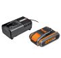 Akumulator 20V 2,0Ah + Ładowarka 2A WX-WA3601 WORX