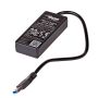 Akyga AK-AD-33 interface hub USB 3.2 Gen 1 (3.1 Gen 1) Type-A 500 Mbit/s Black