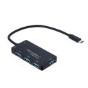 Akyga AK-AD-52 interface hub USB 3.1 (3.1 Gen 2) Type-C 500 Mbit/s Black