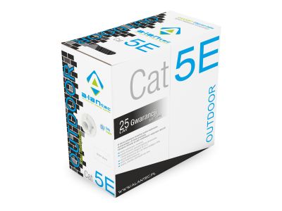 Alantec KIF5OUT305 networking cable Black 305 m Cat5e F/UTP (FTP) Unpacked Unpacked
