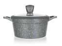 Aluminiowy garnek wytłaczany GRANITE 20 cm 2,5l